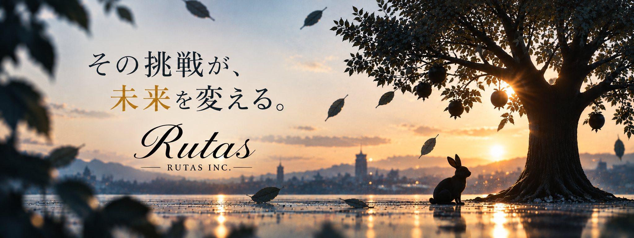 その挑戦が、未来を変える。 Rutas RUTAS INC.